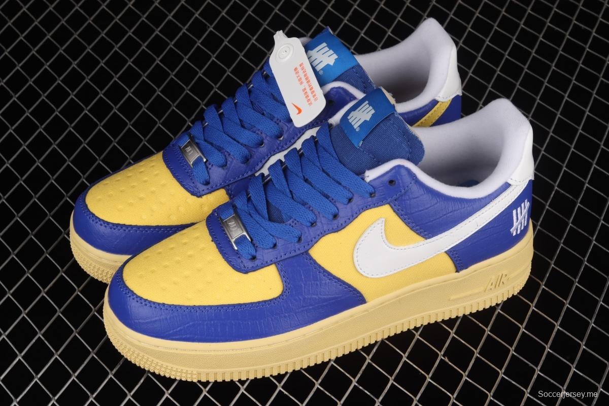 Undefeated x NIKE Air Force 1 Low SP five-bar invincible joint style low-end sports leisure board shoes DM8462-400