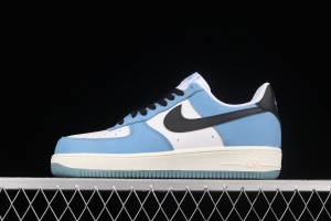 NIKE Air Force 11607 Low University Blue university blue low top casual board shoes 556088-136