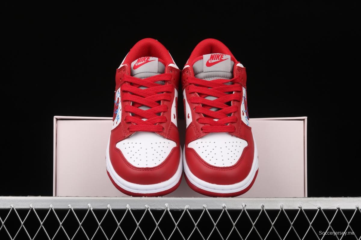 NIKE SB DUNK Low Valentine's Day Valentine's Day Limited gift box dunk series low side leisure sports skateboard shoes DD1391-003