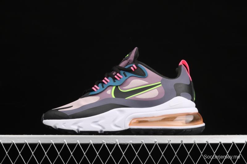 NIKE Air Max 270React new high frequency mesh hollowed-out half-palm air cushion running shoes CV8818-500