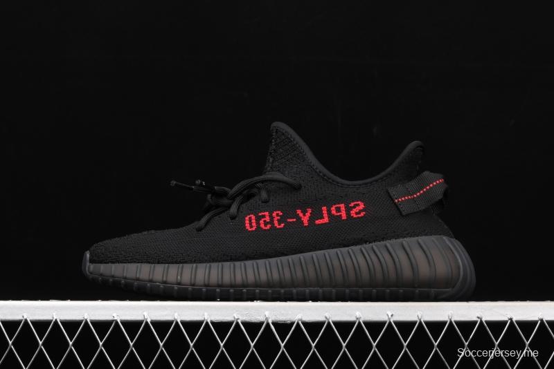 Adidas Yeezy 350 V2 Boost Basf CP9652 Darth Coconut 350 second Generation Black and Scarlet letter BASF Boost original