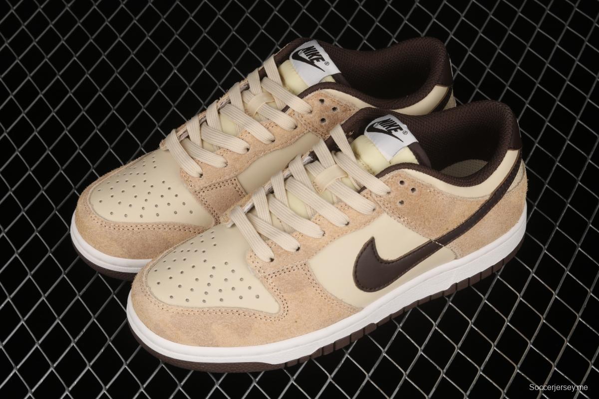 NIKE DUNK Low Retro Prm Cheetah buckle rebound fashion casual board shoes DH7913-200