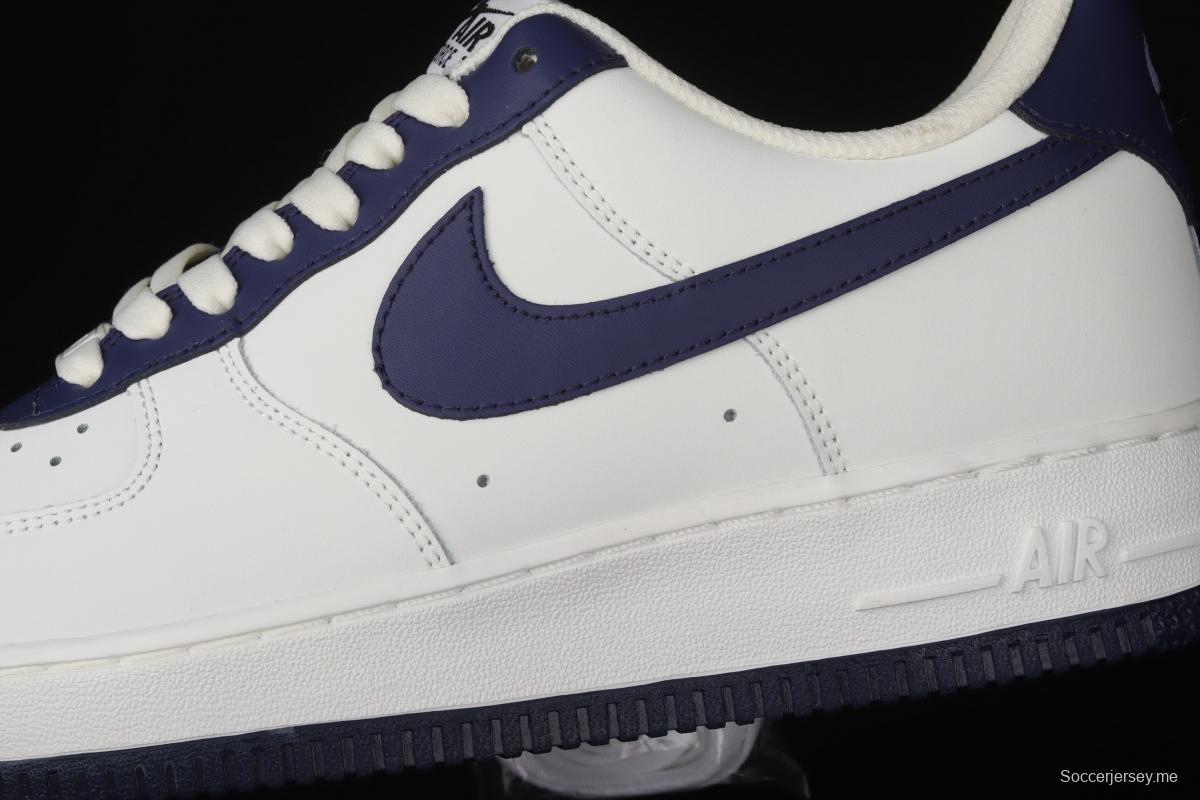 NIKE Air Force 11607 Low rice blue stitching low-top casual board shoes AL2236-106