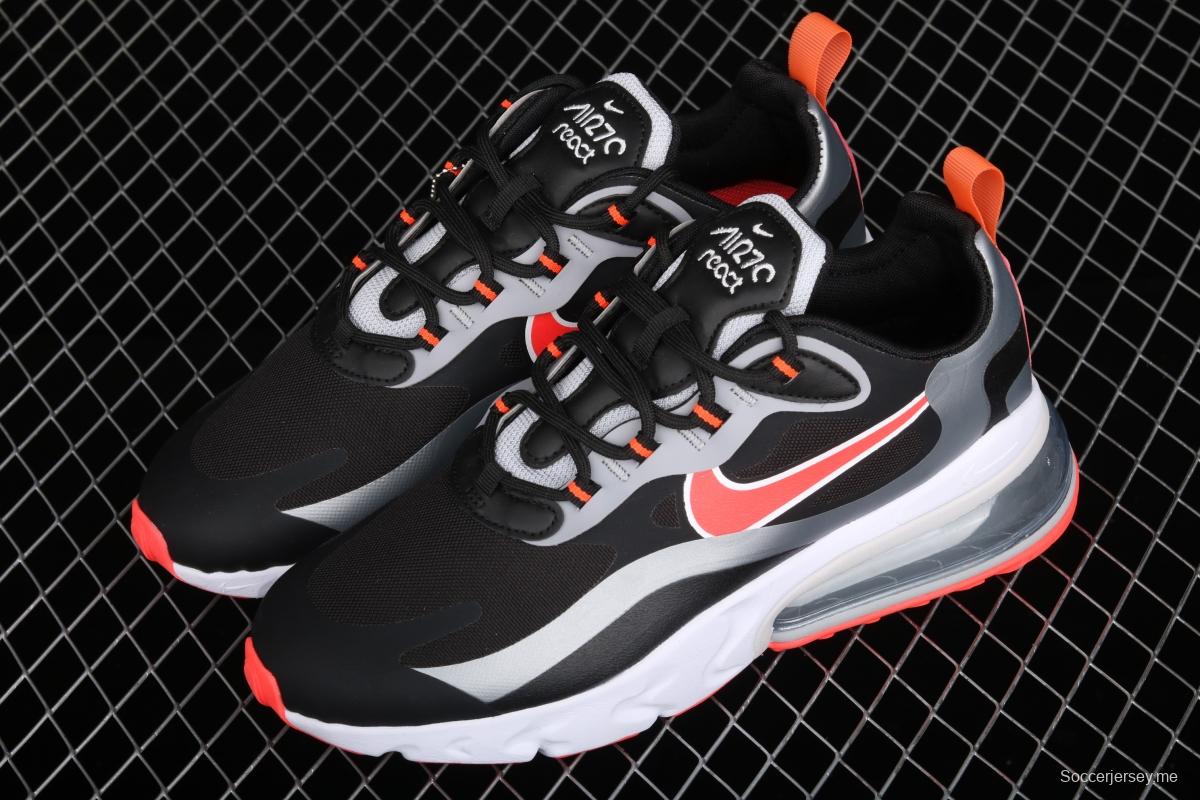 NIKE Air Max 270React new high-frequency mesh hollowing out function half-palm air cushion running shoes CT1646-001