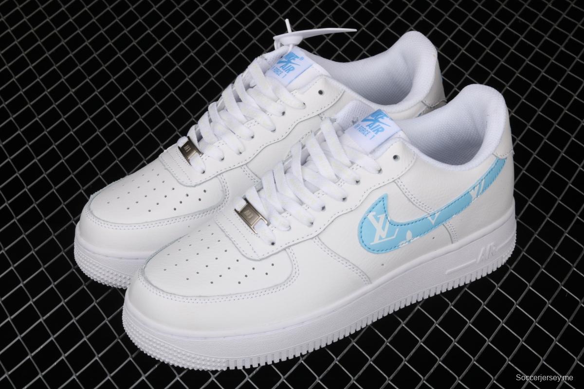 NIKE Air Force 1: 07 Low co-branded low-top casual board shoes AH0287-215