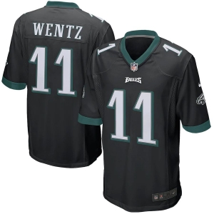 Men's Carson Wentz Black Player Limited Team Jersey