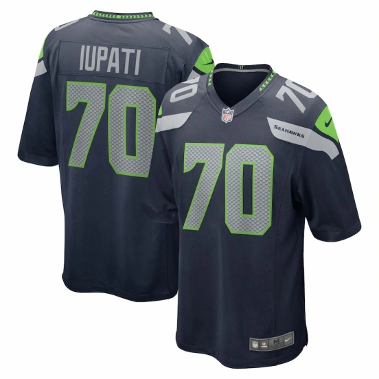 Men's Mike Iupati College Navy Player Limited Team Jersey