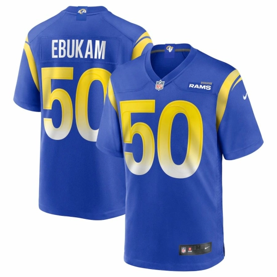 Men's Samson Ebukam Royal Player Limited Team Jersey