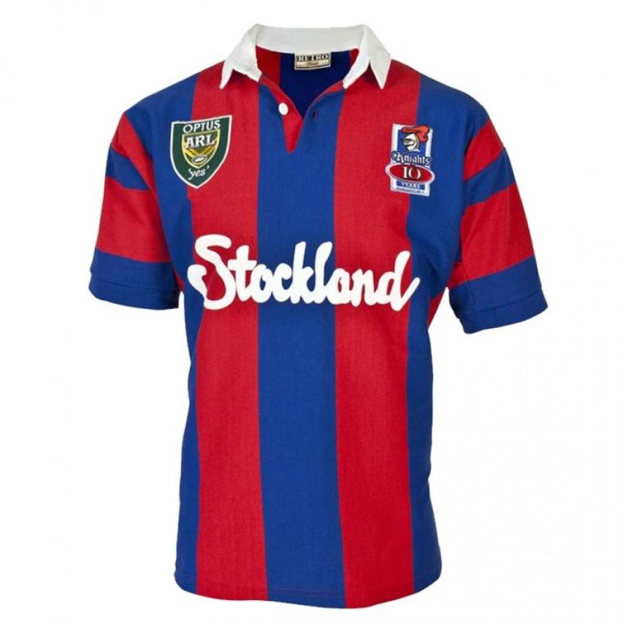 Newcastle Knights 1997 Men's Retro Rugby Jersey