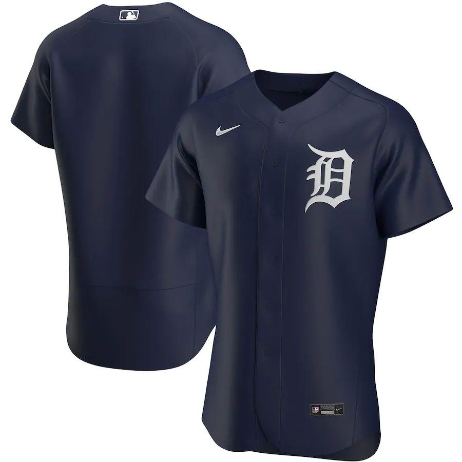 Men's Navy Alternate 2020 Authentic Team Logo Team Jersey