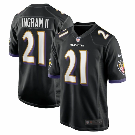 Men's Mark Ingram Black Player Limited Team Jersey