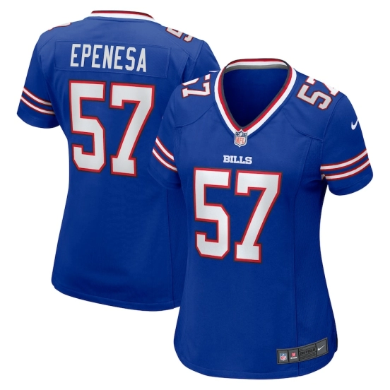 Women's A.J. Epenesa Royal Player Limited Team Jersey