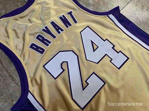 Men's Kobe Bryant Golden Retro Classic Team Jersey