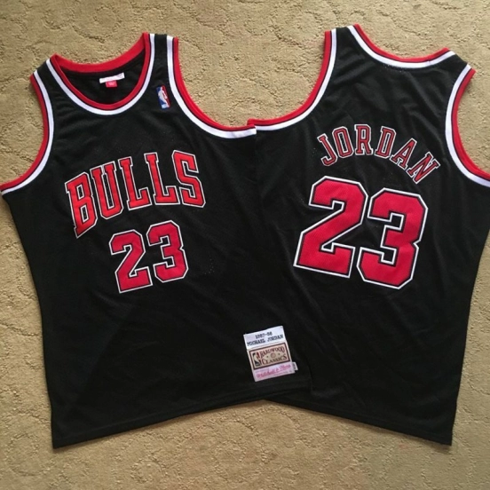 Men's Michael Jordan Black Retro Classic Team Jersey