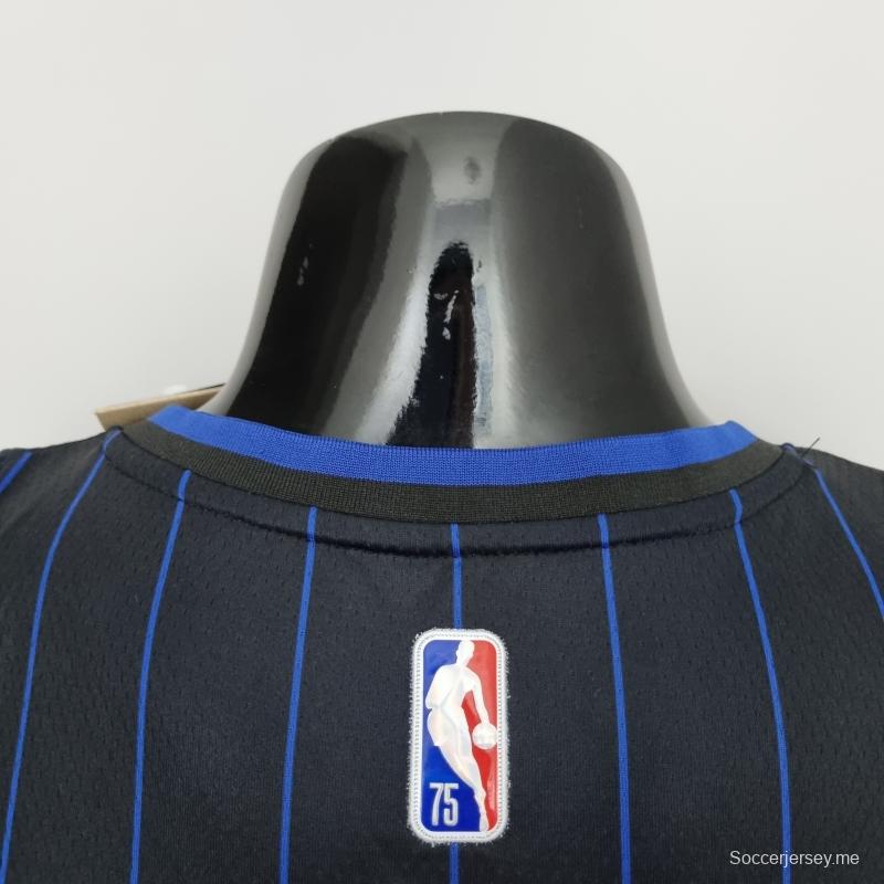قميص أورلاندو ماجيك أورلاندو ماجيك 75th Anniversary Fultz#20 قميص دوري كرة السلة الأمريكي للمحترفين الأسود
