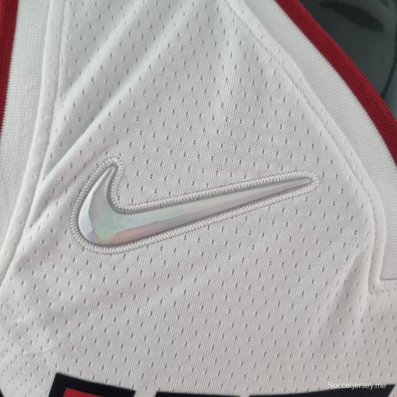 الذكرى ال75 لميامي هيت ميامي هيت OLADIPO#4 قميص دوري كرة السلة الأمريكي للمحترفين الأبيض
