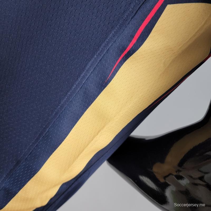 قميص نيو اورليانز بيليكانز بيليكانز نيو اورليانز انجرام #14 أزرق داكن في دوري كرة السلة الأمريكي للمحترفين
