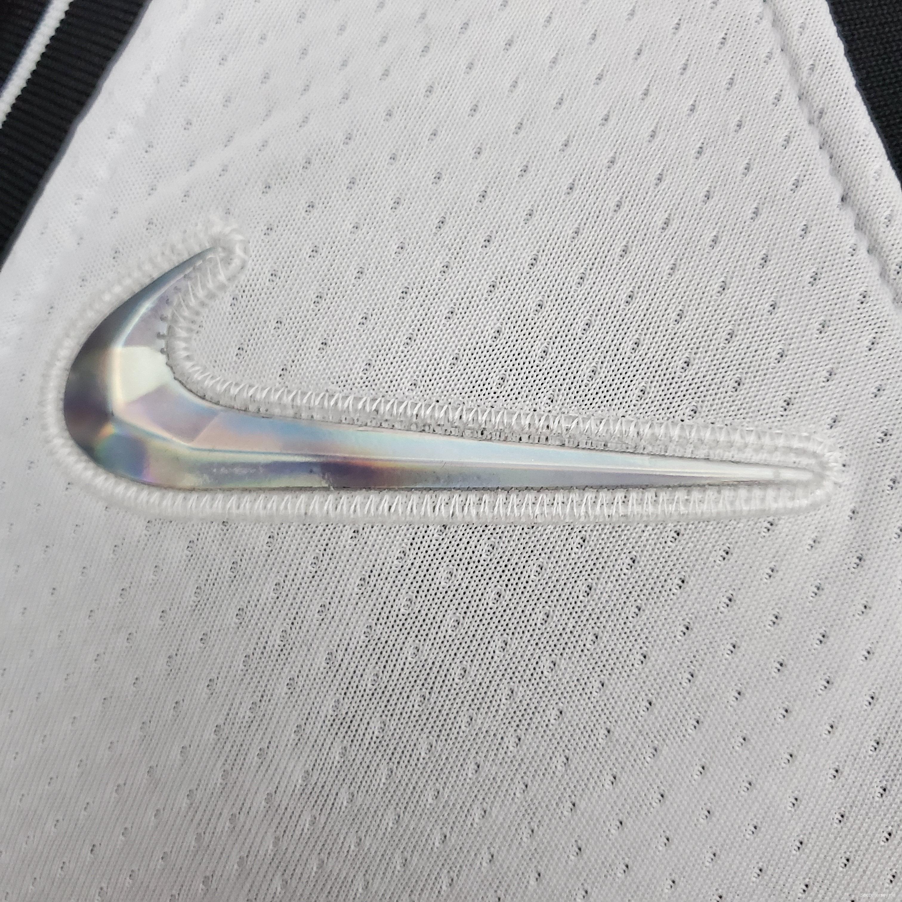 الذكرى 75 للرابطة الوطنية لكرة السلة الأمريكية للمحترفين كاري #30 قميص نيتس الأبيض
