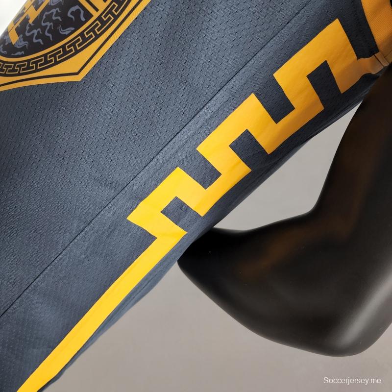 2018 كاري #30 قميص غولدن ستيت ووريورز غولدن ستيت وريورز رمادي إن بي إيه 2018
