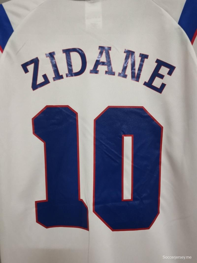 قميص كرة قدم فرنسا 1996 ريترو 1996 خارج الديار
