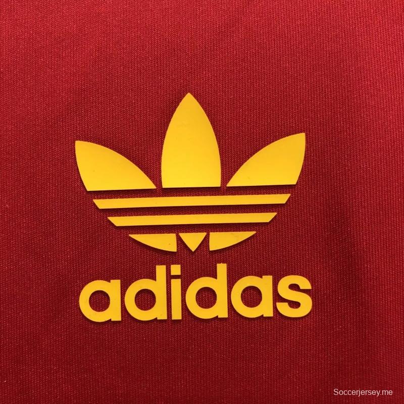 قميص كرة قدم أحمر ريترو 1990 كولومبيا أفرو 1990
