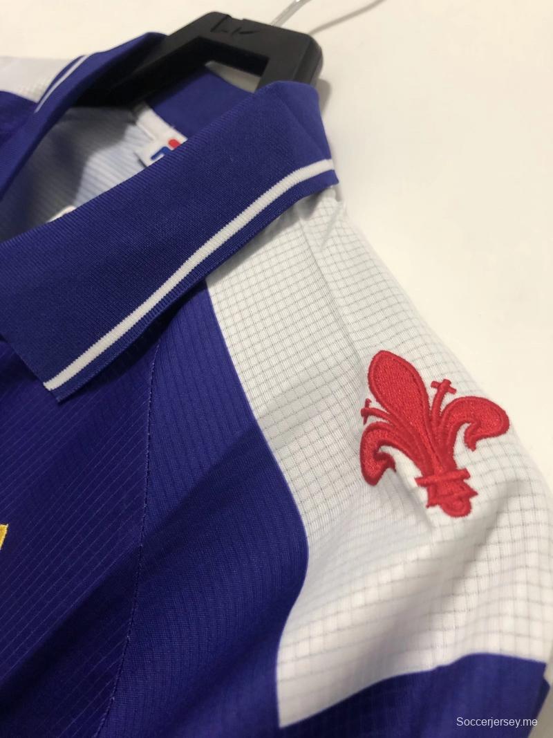 قميص فيورنتينا 98/99 ريترو 98/99 قميص فيورنتينا الأساسي
