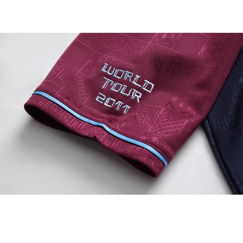 قميص وست هام يونايتد 2011 ريترو 2011 x أيرون مايدن آيرون مايدن أواي
