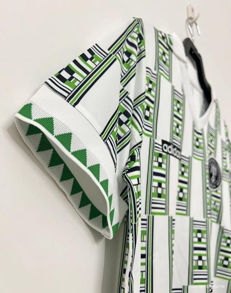 قميص المنتخب النيجيري لكرة القدم الأساسي عتيق 1994
