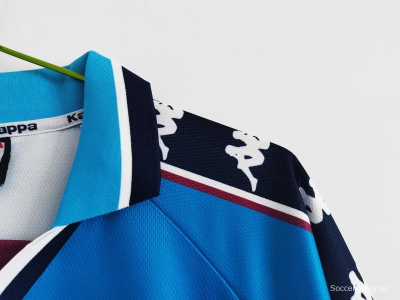 قميص فريق مانشستر سيتي لكرة القدم القديم لموسم 1997/99 1997/99
