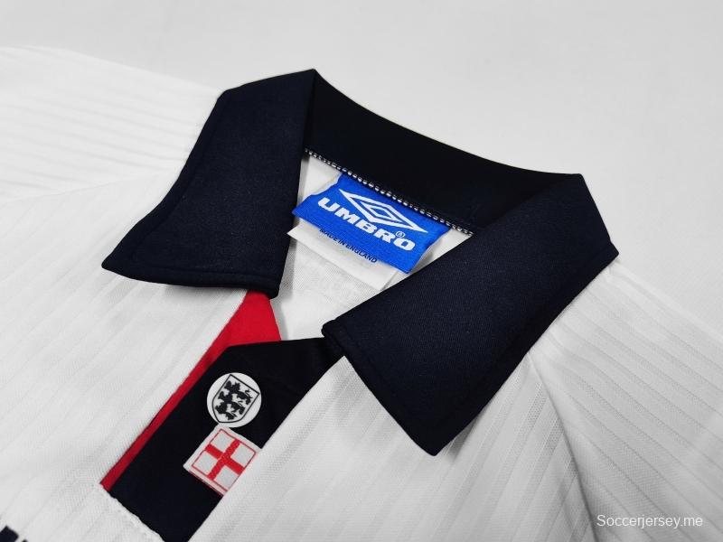 قميص منتخب إنجلترا 1998 ريترو للأطفال 1998
