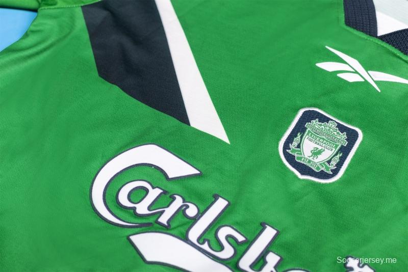 قميص فريق ليفربول لكرة القدم القديم 99/00 خارج أرضه
