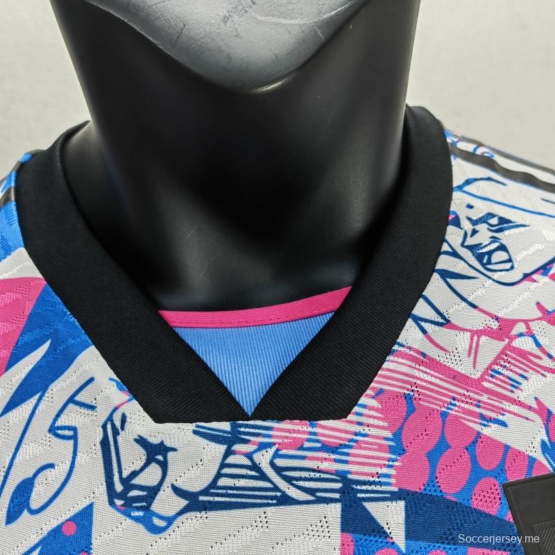 إصدار اللاعب 2022 قميص كرة قدم ياباني 2022 إكس دراغون بول النسخة الخاصة من اليابان إكس دراغون بول
