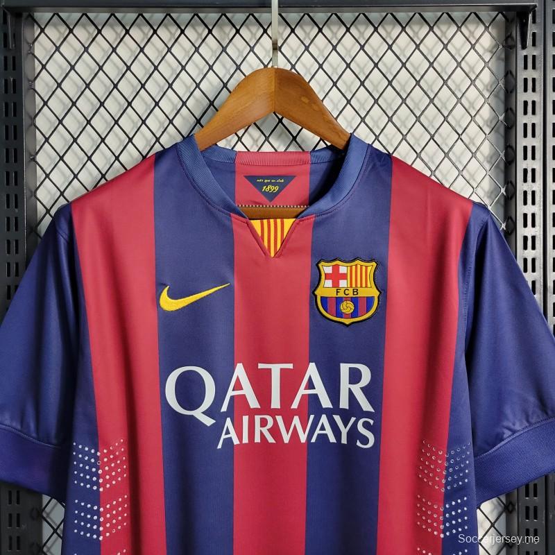 قميص فريق برشلونة 2014/15 الرجعية 2014/15
