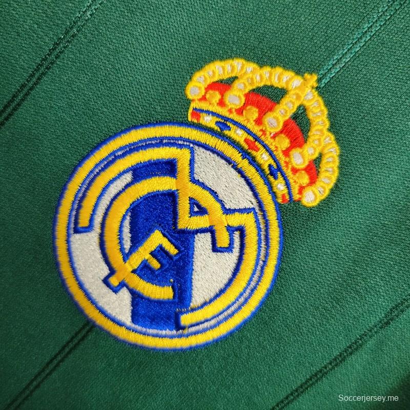 قميص بأكمام طويلة ريترو 2012/13 2012/13 ريال مدريد الثالث الأخضر
