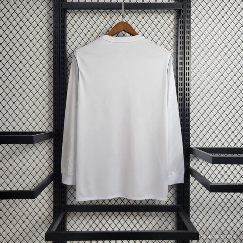 قميص ريترو بأكمام طويلة 17/18 ريال مدريد بأكمام طويلة
