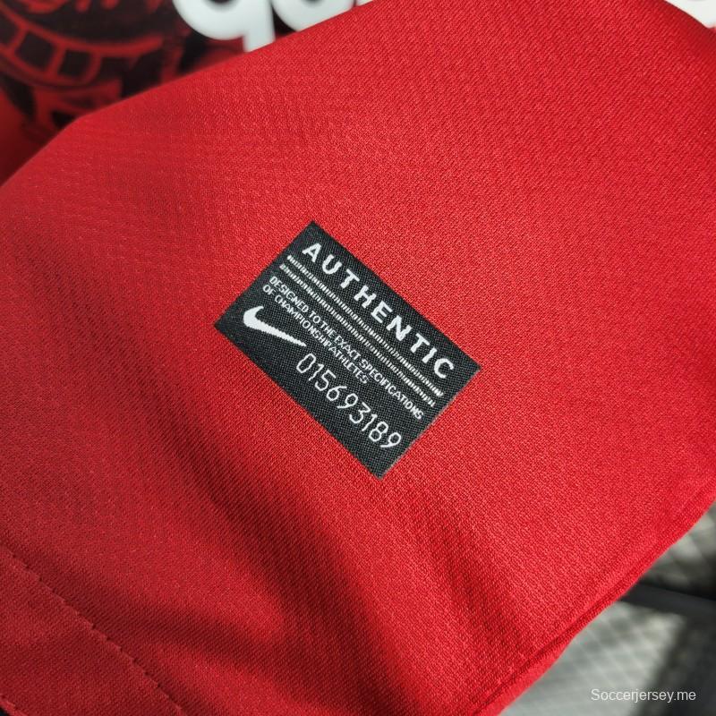 قميص ريترو 11-12 كورينثيانز الثالث عشر الأحمر
