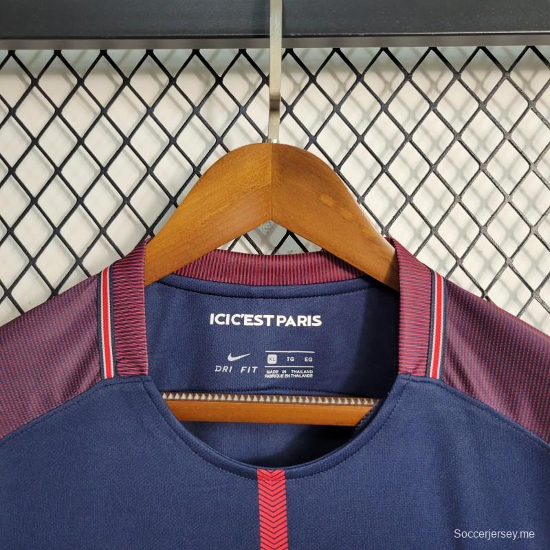 القميص الرئيسي لباريس سان جيرمان 17-18 ريترو
