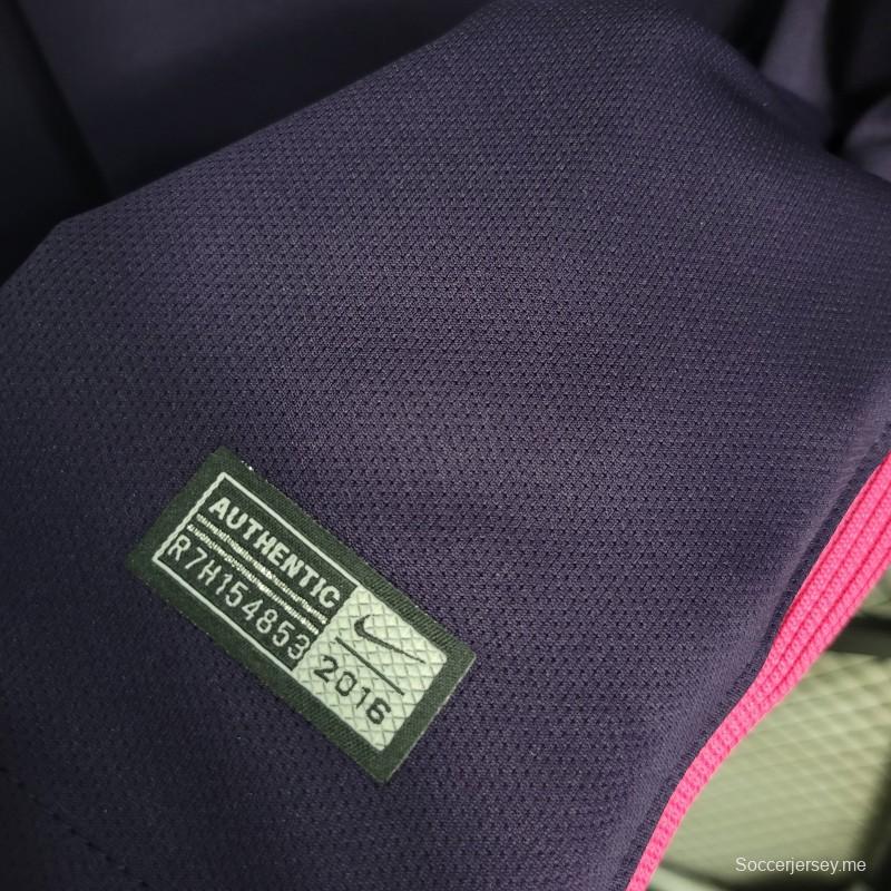 قميص ريترو 16-17 برشلونة أجايي بنفسجي بنفسجي
