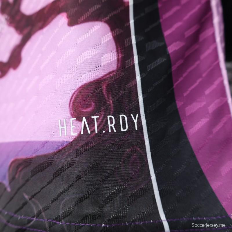 إصدار اللاعب 2024 قميص اليابان 2024 بنفسجي اللون الأرجواني
