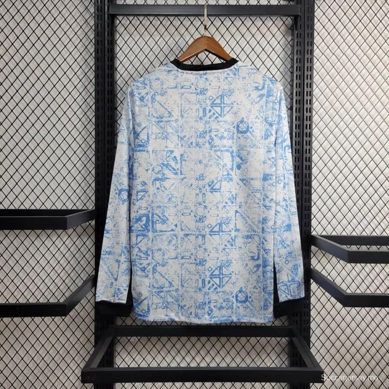 2024 قميص البرتغال بأكمام طويلة أكمام طويلة
