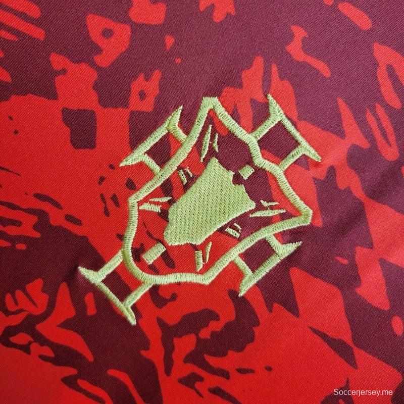 2024 قميص البرتغال فاصلة حمراء خاصة 2024
