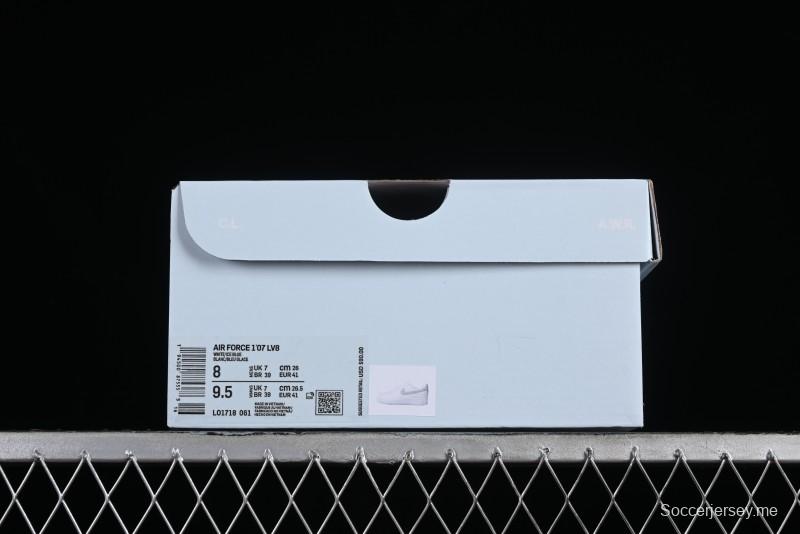 Nike Nocta x Nike Air Force 1 '07 Low "Certified Lover Boy" Ice Blue Classic Low-Top Casual Sneakers - LO1718-061
