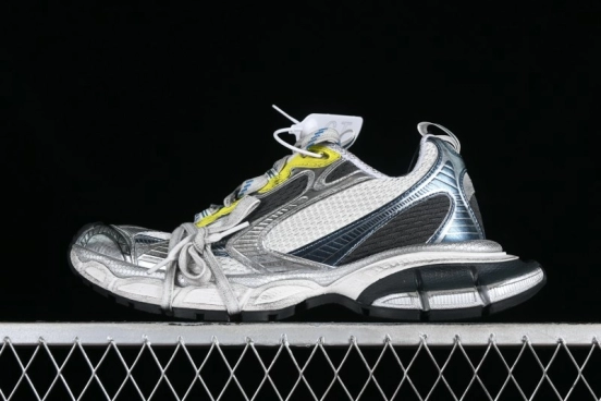 Balenciaga Phantom Sneaker Track Trainer Inspired with Transparent Heel Strap - W3XL57010
