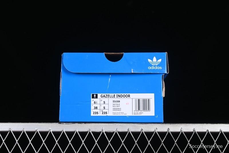Adidas Originals Gazelle Indoor ID1008 Retro Casual Slip-Resistant Wear-Resistant Low-Top Skate Shoes