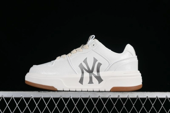 MLB Chunky Liner Metal Senior Series Lightweight Platform Casual Sneakers with 6cm Height Increase - 3ASXCLX4N50WHS