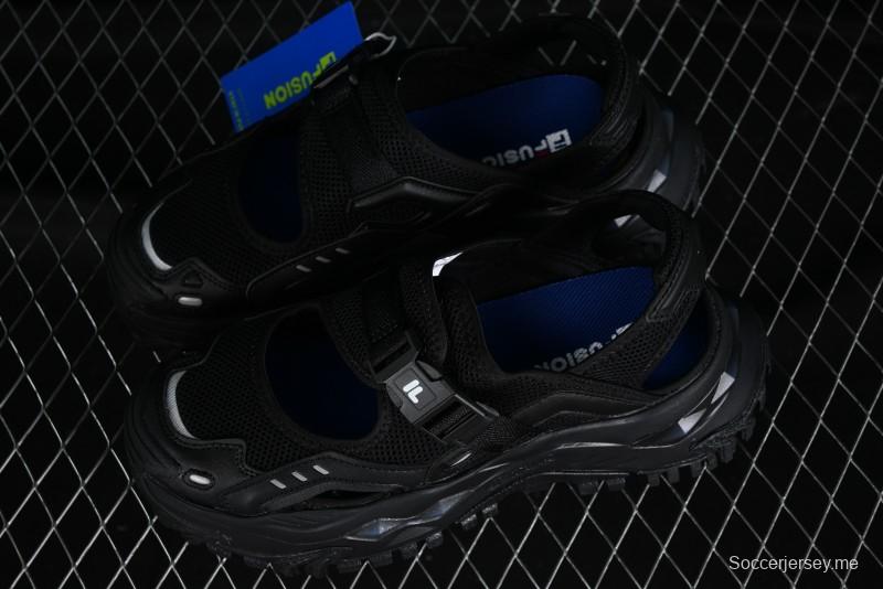 Fila Fusion Thick-Sole Hard Candy Sandals - T12W421403FBK