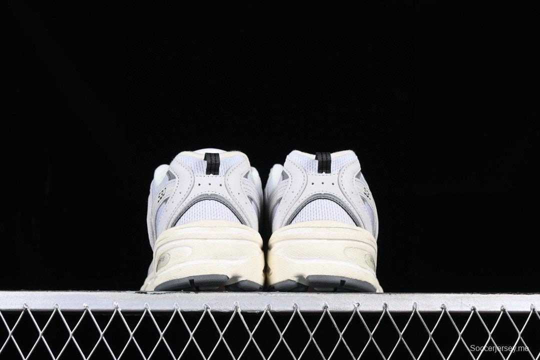New Balance 530 Series Leather Distressed Retro Casual Running Shoes - MR530DG