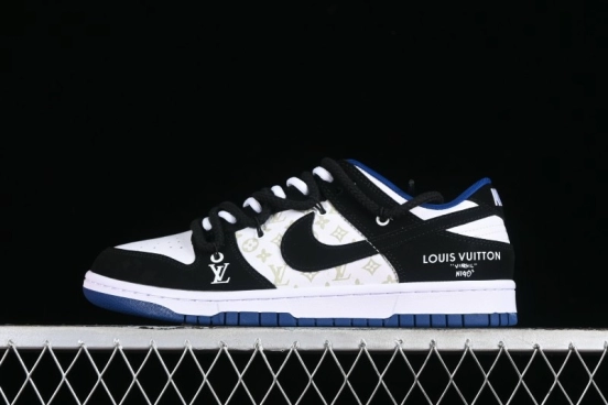 Nike SB Dunk Low LV Collaboration Anniversary High-End Custom Sneakers - SJ2068-236