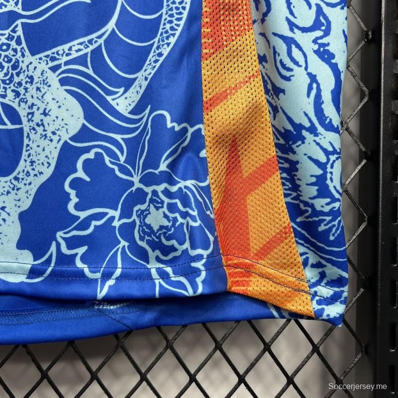 2024/25 قميص ريال مدريد بلو دراجون 2024/25 إصدار خاص من التنين الأزرق
