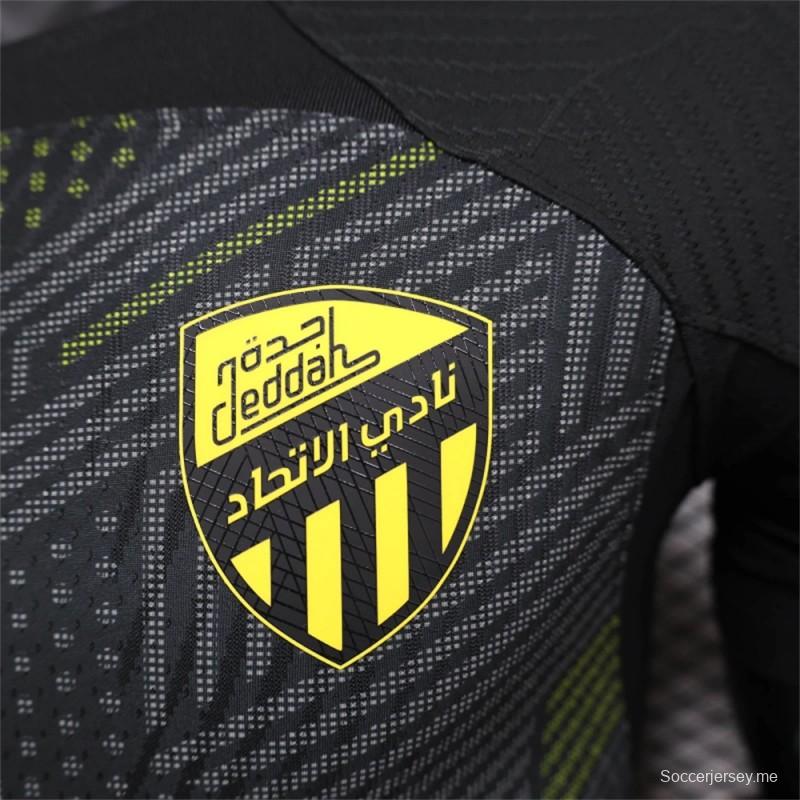 24/25 نسخة اللاعب 24/25 قميص نادي الاتحاد الثالث
